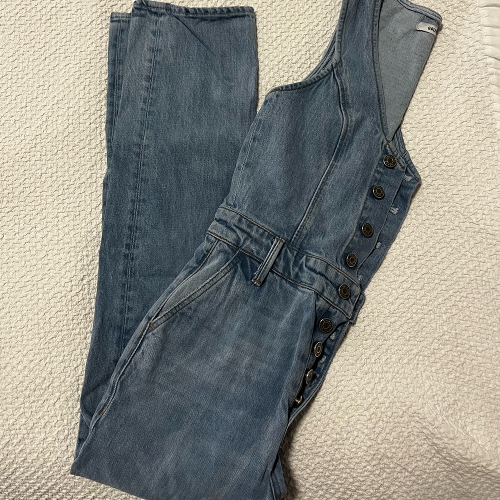 GRLFRND Denim Jumpsuit